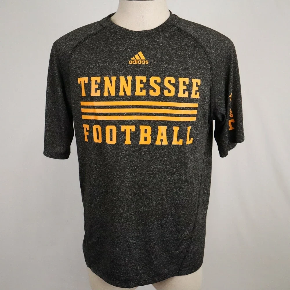 Tennessee Volunteers‎ Shirt Mens Small Adidas Climalite Activewear Short Sleeve